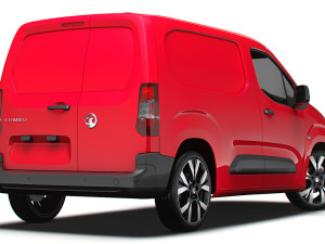 Vauxhall Combo Van SWB 2024 3D-Modell