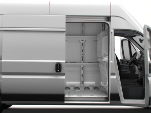 Citroen Jumper Van L3H3 HQ Interior 2023 3D Model