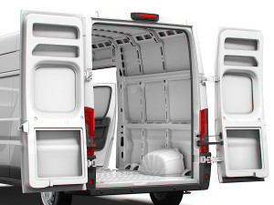 Citroen Jumper Van L3H3 HQ Interior 2023 3D Model