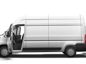 Citroen Jumper Van L3H3 HQ Interior 2023 3D Model