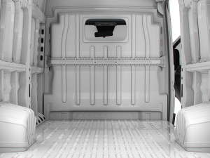 Citroen Jumper Van L3H3 HQ Interior 2023 3D Model