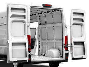 Citroen Jumper Van L3H3 HQ Interior 2023 3D Model