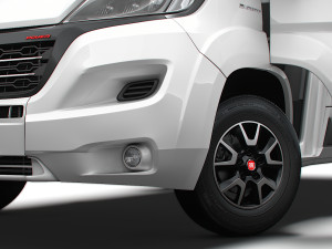 Fiat Ducato Van L3H3 HQ Interior 2023 Model 3D