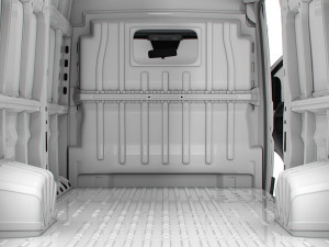 Fiat Ducato Van L3H3 HQ Interior 2023 Model 3D