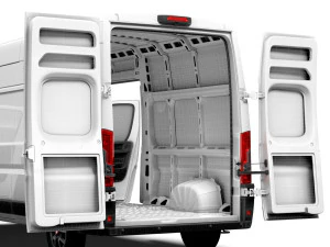 Fiat Ducato Van L3H3 HQ Interior 2023 3D Model