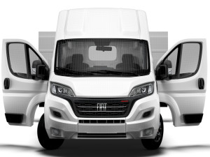 Fiat Ducato Van L3H3 HQ Interior 2023 Model 3D