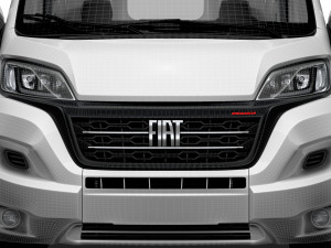 Fiat Ducato Van L3H3 HQ Interior 2023 Model 3D