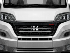 Fiat Ducato Van L3H3 HQ Interior 2023 3D Model