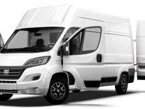 Fiat Ducato Van L3H3 HQ Interior 2023 3D Model