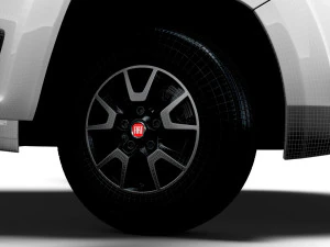 Fiat Ducato Van L3H3 HQ Interior 2023 3D Model