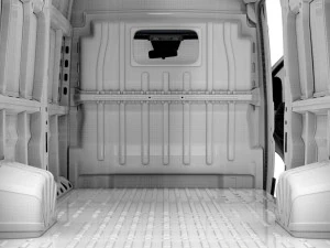 Fiat Ducato Van L3H3 HQ Interior 2023 3D Model
