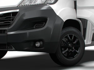 Opel Movano Van L3H3 HQ Int&eacute;rieur 2023 Modèle 3D