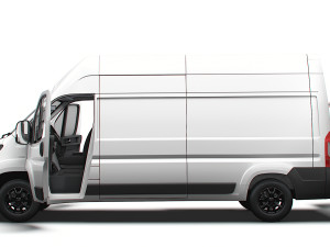 Opel Movano Van L3H3 HQ Interior 2023 3D Model