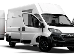 Opel Movano Van L3H3 HQ Int&eacute;rieur 2023 Modèle 3D