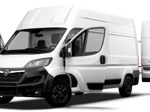 Opel Movano Van L3H3 HQ Int&eacute;rieur 2023 Modèle 3D