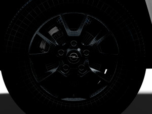 Opel Movano Van L3H3 HQ Interior 2023 3D Model