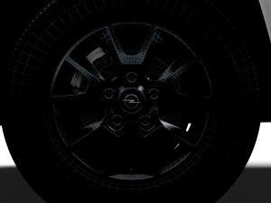 Opel Movano Van L3H3 HQ Int&eacute;rieur 2023 Modèle 3D