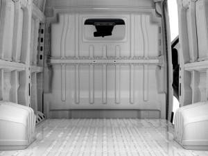 Opel Movano Van L3H3 HQ Interior 2023 3D Model