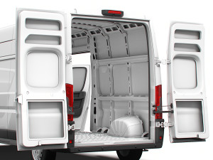 Peugeot Boxer Van L3H3 HQ Interior 2023 3D Модель