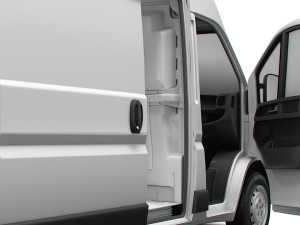 Peugeot Boxer Van L3H3 HQ Interior 2023 3D Модель