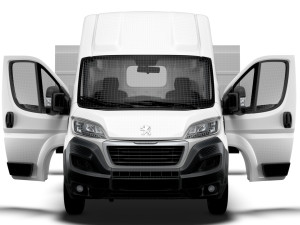 Peugeot Boxer Van L3H3 HQ Interior 2023 3D Модель
