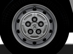 Peugeot Boxer Van L3H3 HQ Interior 2023 3D Модель