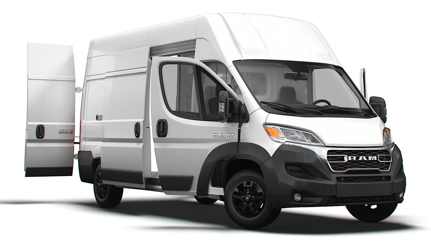 RAM Promaster Van L3H3 HQ Interior 2023 3D Model .c4d .max .obj .3ds .fbx .stl .blend 