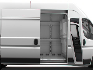 RAM Promaster Van L3H3 HQ Interior 2023 3Dモデル