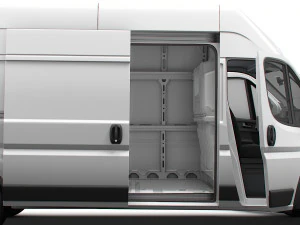 RAM Promaster Van L3H3 HQ Interior 2023 3D Model