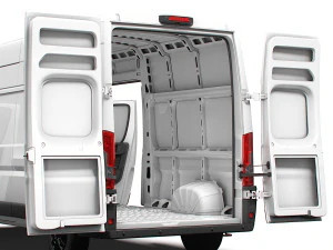 RAM Promaster Van L3H3 HQ Interior 2023 3D Model