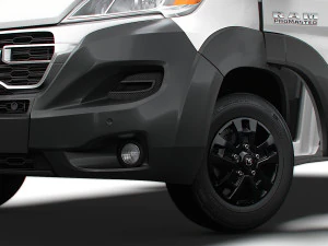 RAM Promaster Van L3H3 HQ Interior 2023 3D Model