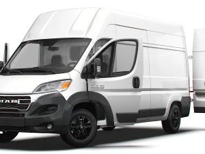RAM Promaster Van L3H3 HQ Interior 2023 3D Model