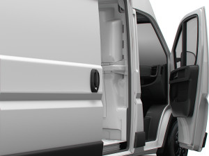RAM Promaster Van L3H3 HQ Interior 2023 3Dモデル
