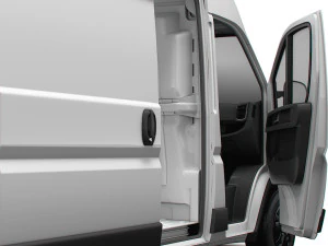 RAM Promaster Van L3H3 HQ Interior 2023 3D Model