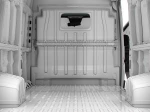 RAM Promaster Van L3H3 HQ Interior 2023 3Dモデル