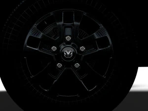 RAM Promaster Van L3H3 HQ Interior 2023 3D Model