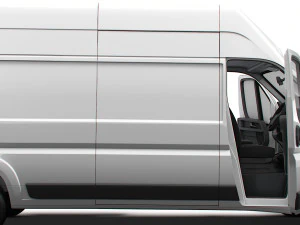 Vauxhall Movano Van L3H3 HQ Interior 2023 3D Model
