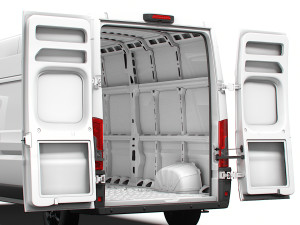 Vauxhall Movano Van L3H3 HQ Interior 2023 3D 모델