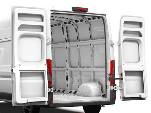 Vauxhall Movano Van L3H3 HQ Interior 2023 3D Model
