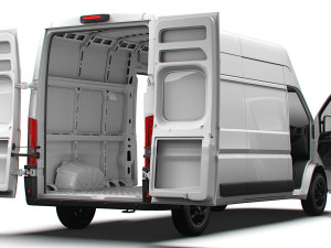 Vauxhall Movano Van L3H3 HQ Interior 2023 3D 모델