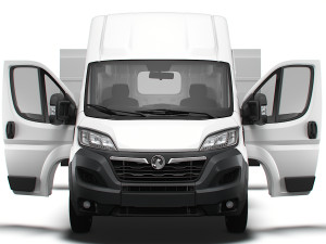 Vauxhall Movano Van L3H3 HQ Interior 2023 3D 모델
