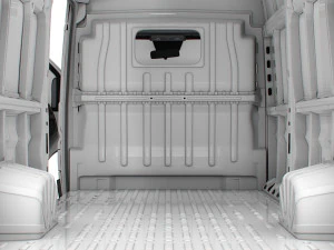 Vauxhall Movano Van L3H3 HQ Interior 2023 3D Model