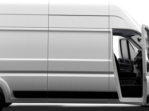 Vauxhall Movano Van L3H3 HQ Interior 2023 3D 모델