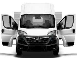Vauxhall Movano Van L3H3 HQ Interior 2023 3D 모델
