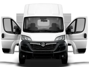 Vauxhall Movano Van L3H3 HQ Interior 2023 3D Model