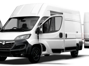 Vauxhall Movano Van L3H3 HQ Interior 2023 3D Model