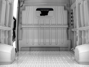 Vauxhall Movano Van L3H3 HQ Interior 2023 3D Model