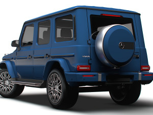 Mercedes Benz G 500 Manufaktur 2024 3D Модель