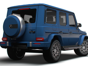Mercedes Benz G 500 Manufaktur 2024 3D Модель