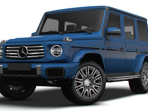 Mercedes Benz G 500 Manufaktur 2024 3D Модель